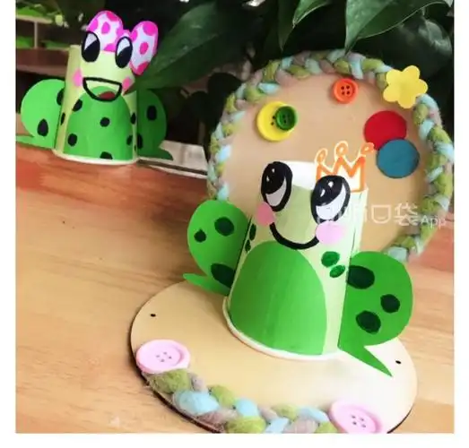 停课不停学———府苑幼儿园3月21日亲子小任务～手工《diy百变纸杯》