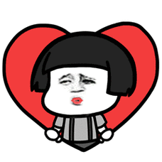 蘑菇头探头亲亲 gif 动图_探头_亲亲_gif_动图_蘑菇头表情