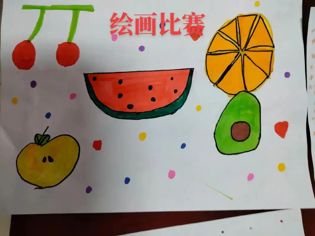 绘画#原创视频 #绘画过程分享 #文明校园 #儿童创意绘画教 - 抖音