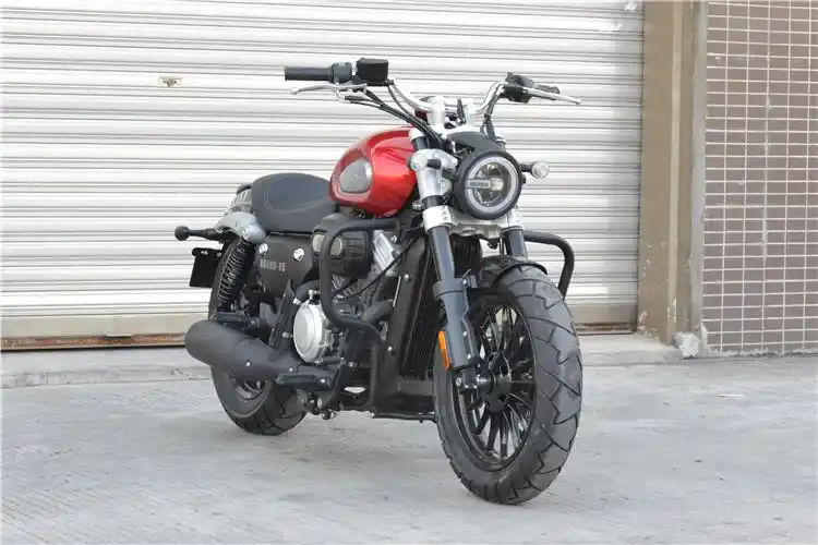 适用于金吉拉护杠保险杠防摔无缝加强型奔达改装靠背摩托车车架