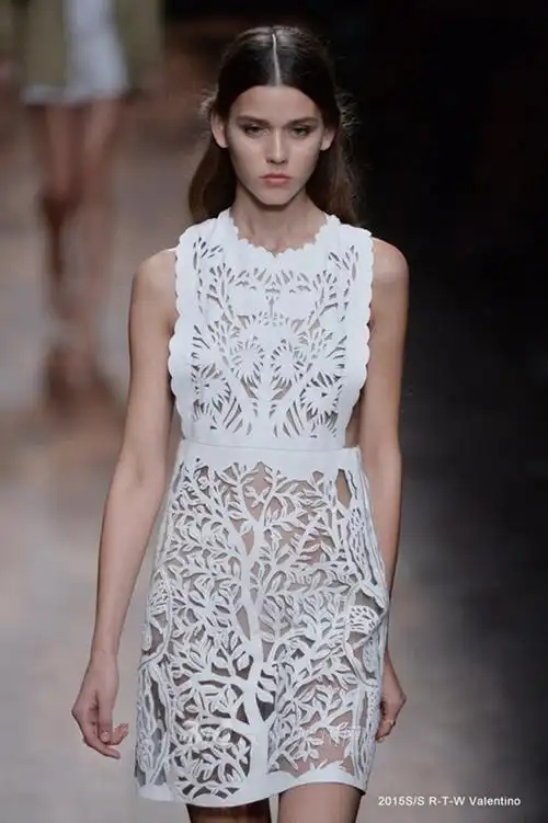 广东深圳6017 欧洲站夏季女装新款镂空无袖连衣裙 免费代理加盟烧花