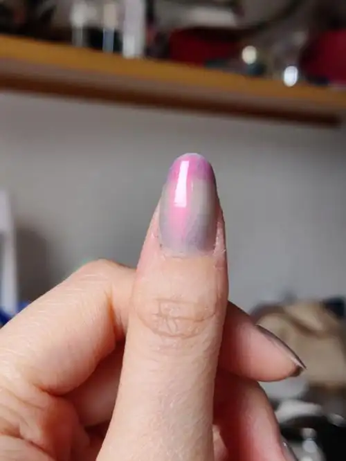 而已已闭店#自调指甲油  #snowpolish