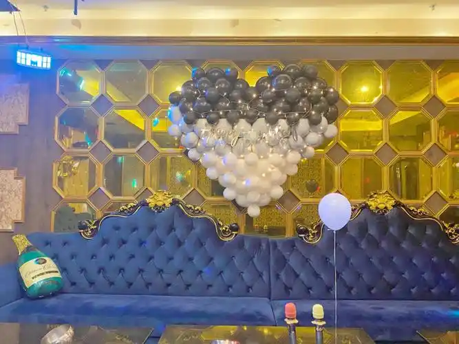 男生生日气球布置