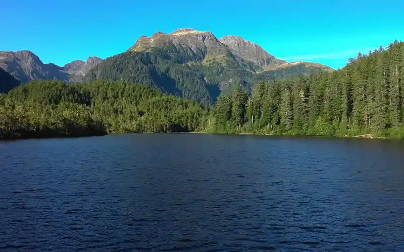 8k极致高清俯瞰阿拉斯加