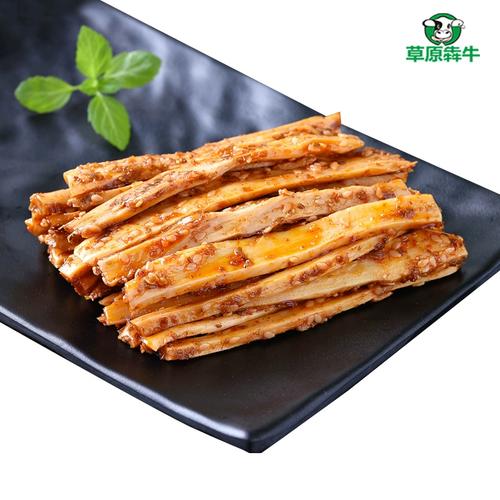 牛板筋辣条内蒙古特产500g牛蹄筋麻辣香辣味小包装零食买1送1