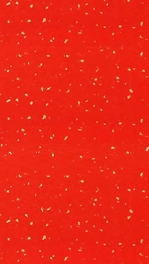 红色印花h5背景