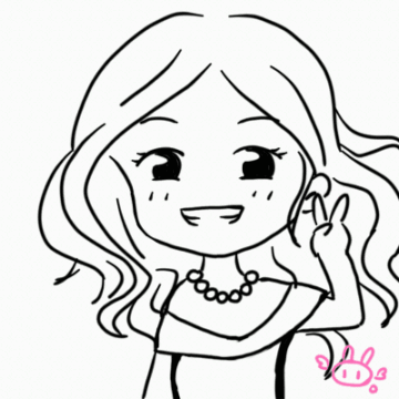 (第1页),杨颖卡通简笔画大全图片大全,内容有杨颖q版萌图简笔画,杨颖