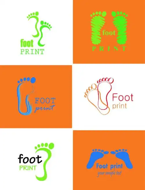温馨可爱 脚丫logo虽简单,但是在视觉上很容易传达出一种温暖,标志