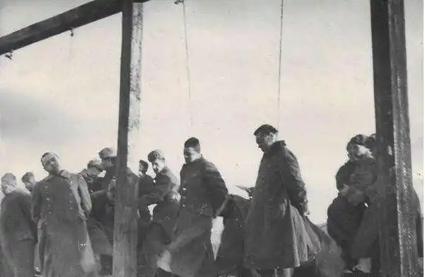 那些被绞死的纳粹战犯,对滔天罪行毫无悔意,死前大喊德意志万岁