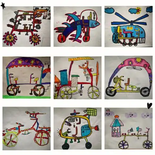 人教版三年级美术我设计的自行车