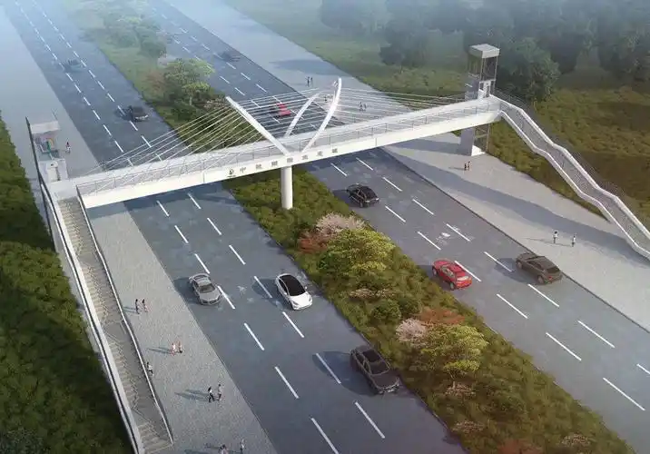 助力城市发展更新升级丨生态城再添新貌 三座景观天桥为交通建设加码