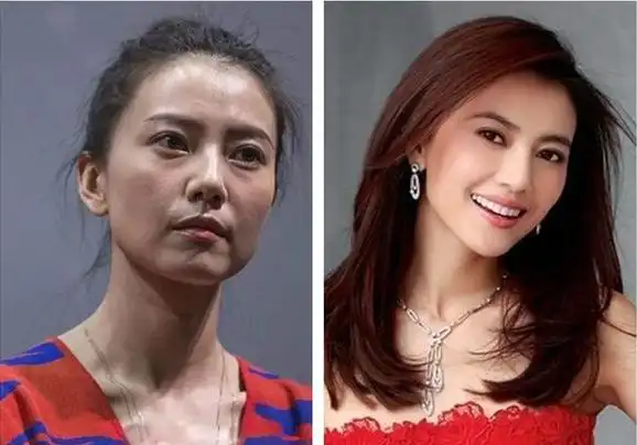 女明星素颜与照片差距有多大?看完这些对比照才知道谁是素颜女神