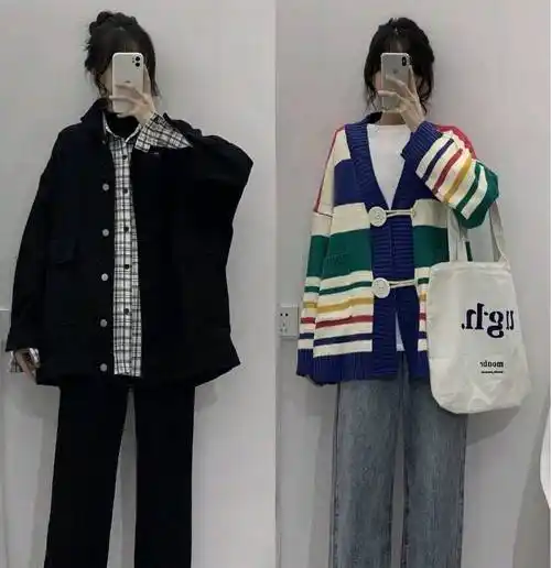 原创学生党看过来教科书式校园穿搭上线秋冬照着穿青春又时尚