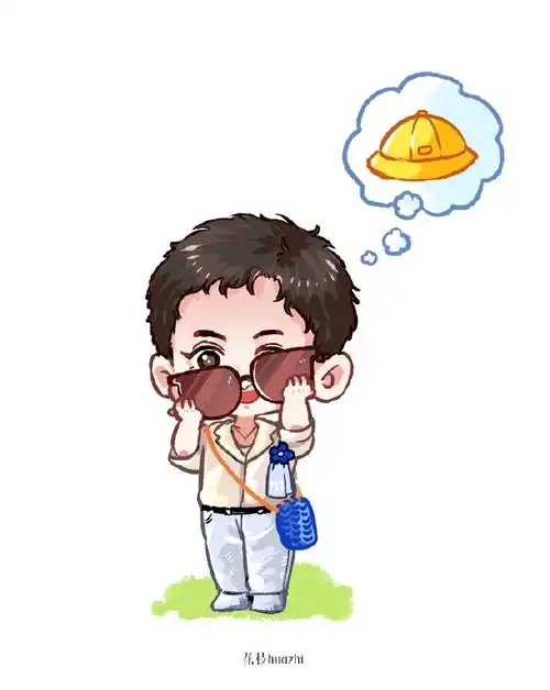 张哲瀚[超话]##张哲瀚正能量#◎ 0525 ‖ 快本q版小哲小鸟说,早栽早