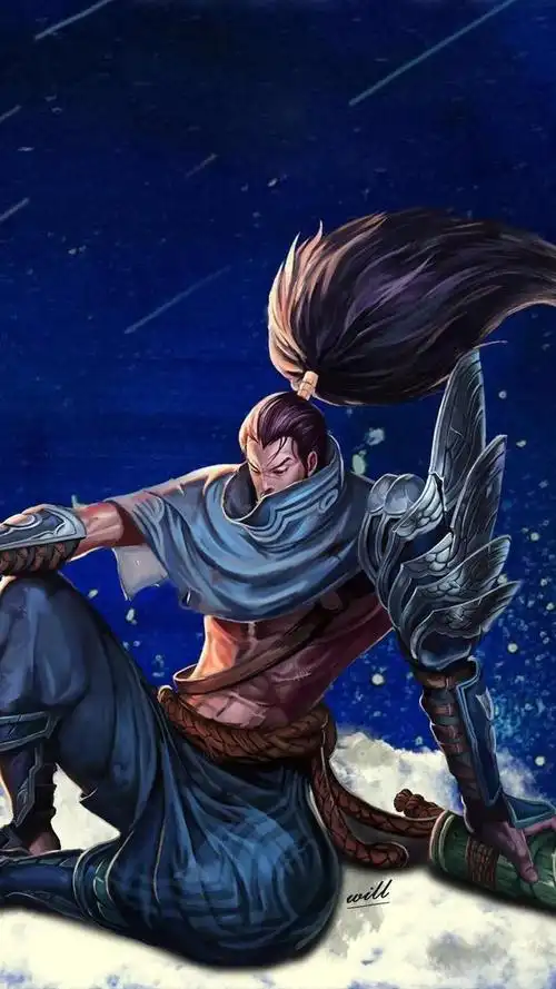 20张乘风归亚索,手机壁纸照片图片绘画写真;且听风吟御剑于心