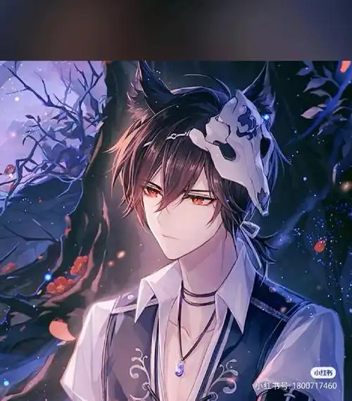 男生的恶魔头像和一个普通头像3