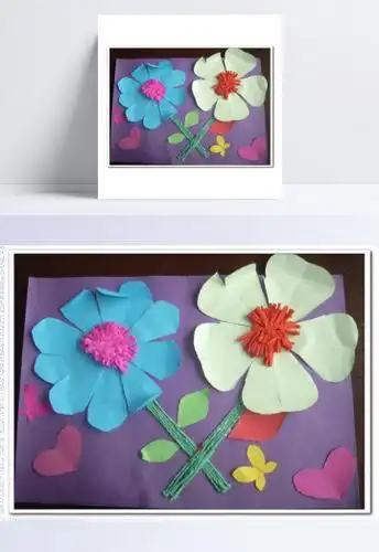 小学生立体剪贴画