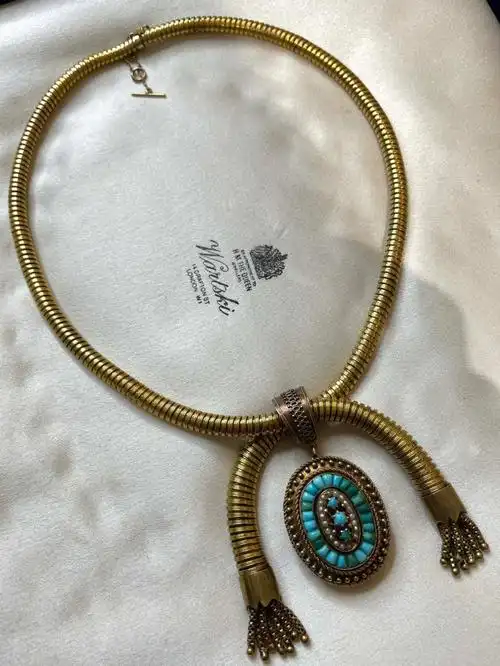 维多利亚古董项链