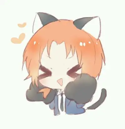 沐湷搬运偶像梦幻祭 月永雷欧 猫耳 头像 少男 正太 可爱 q萌 pid