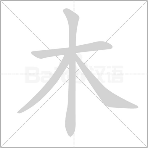 每周一字 | 木