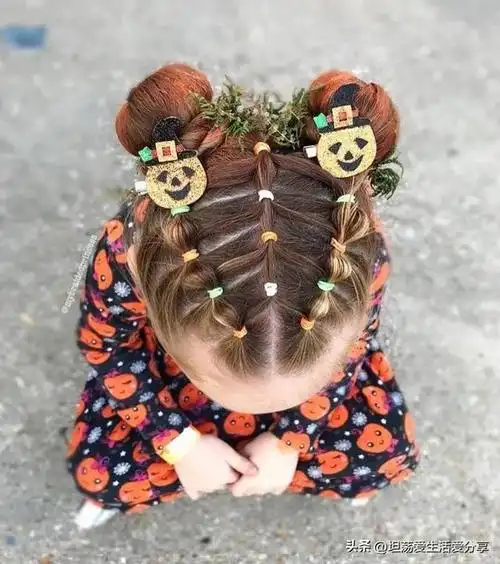 儿童辫子100种编法,十款可爱系儿童编发技巧(快点给家里的小公主收藏