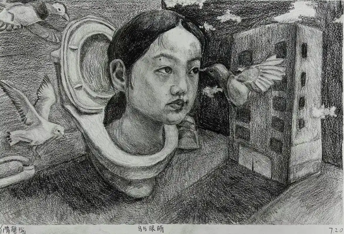 12岁学生画的.