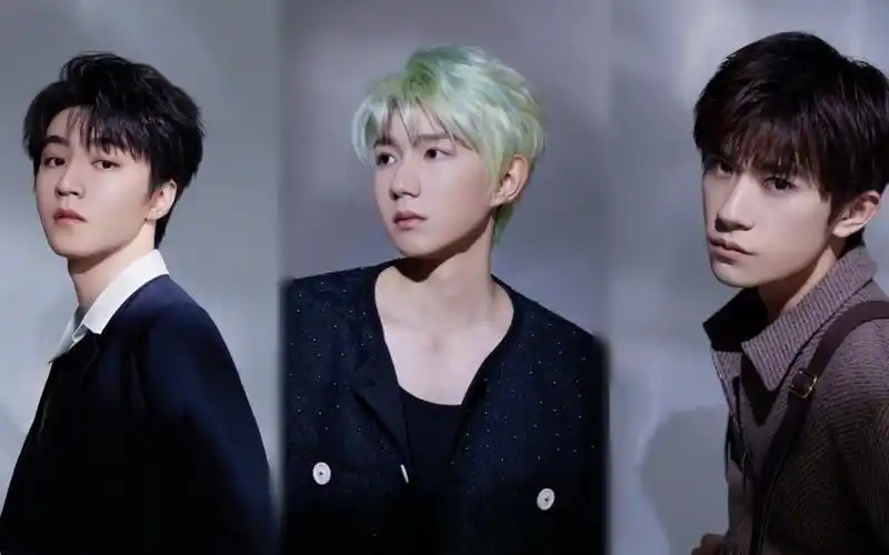 tfboys十周年眼部特写照公开,少年眼神坚定成熟,三小只又未同框