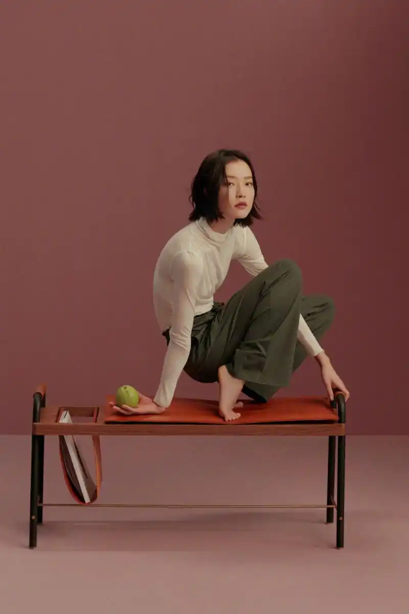 杜鹃性感妩媚时尚写真图片_明星_美桌网