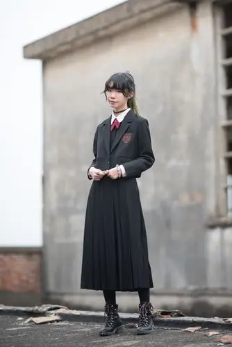 弥生家伊甸现货秋冬不良jk长裙制服西式连衣裙学生校服