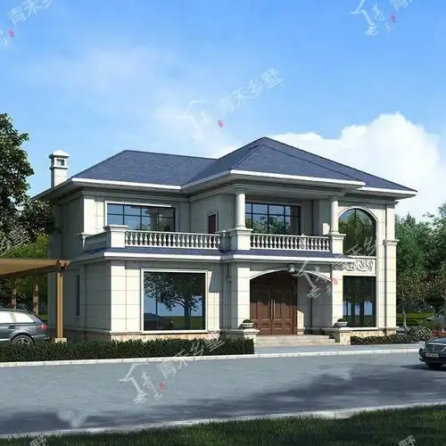 推荐一款二层农村别墅图片