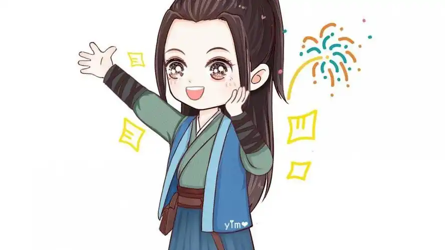 q版任嘉伦古装可爱迷人写真,高清壁纸图片,卡通矢量-回车桌面