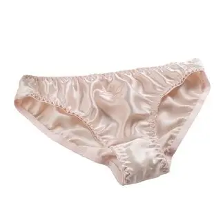 基础款 桑蚕丝无痕真丝低腰内裤女士透气舒适三角无痕内裤女