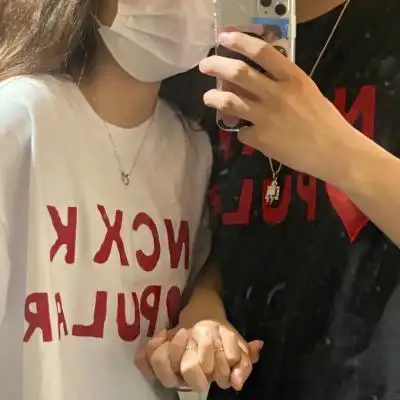 适合00后用的真人学生情侣头像图片