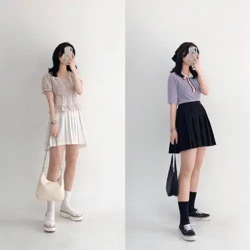 18套简约清爽的夏日穿搭