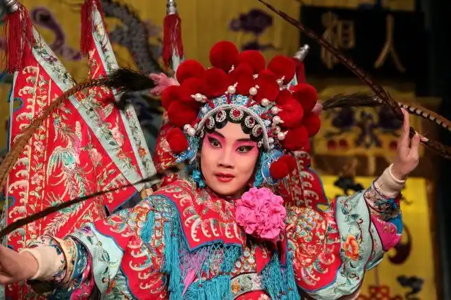 京剧人物 刀马旦穆桂英