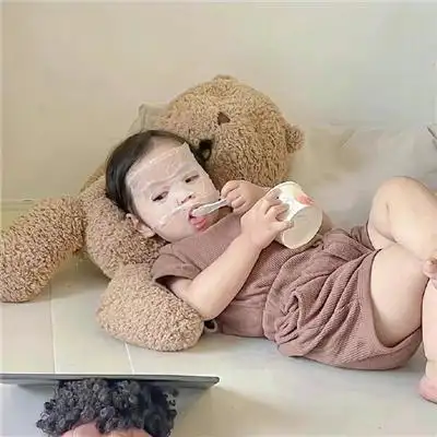 个性十足的萌娃摆烂头像合集