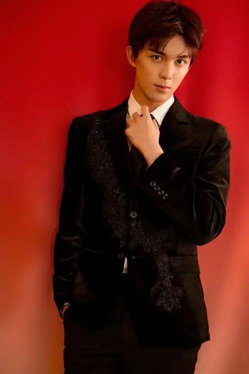 简介:吴磊黑色西装沉稳写真图片,分享一组吴磊图片给大家,图中的明星