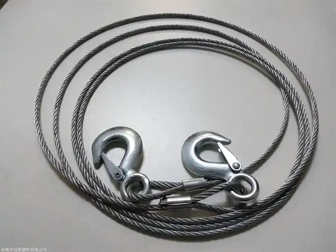 拖车绳索具钢丝绳吊车汽车牵引绳钢丝绳吊索具