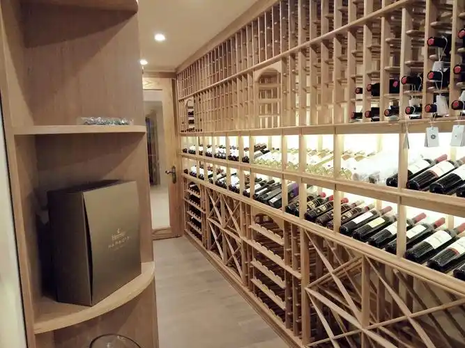 深圳半山海景私人别墅酒窖设计及完成酒窖图片-鑫鸿比士亚:段联喜作品