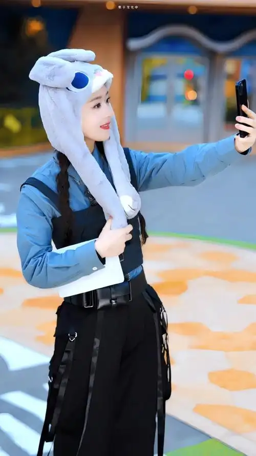 赵丽颖┆可爱兔子#赵丽颖疯狂动物城旅游中心首席推广大使