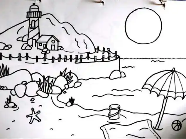 河流的简笔画河流的简笔画怎么画