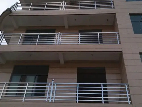 海利304不锈钢方管扶手栏杆