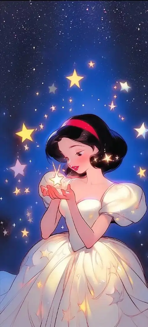 迪士尼公主##手机壁纸##聊天背景图
