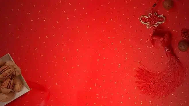 电商红色新年节日气氛红色背景banner喜庆新年背景喜庆背景背景背景图