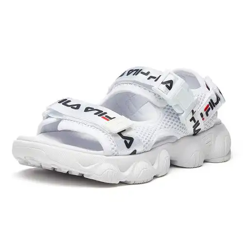 fila斐乐官方女运运动凉鞋魔术贴软2021年夏季运动沙滩鞋