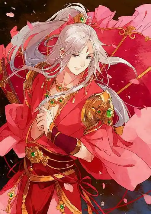 古图专帖美男系列红衣男子古风图片吧百度贴吧