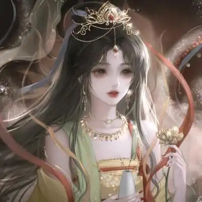 女生头像动漫古风梦幻闺蜜