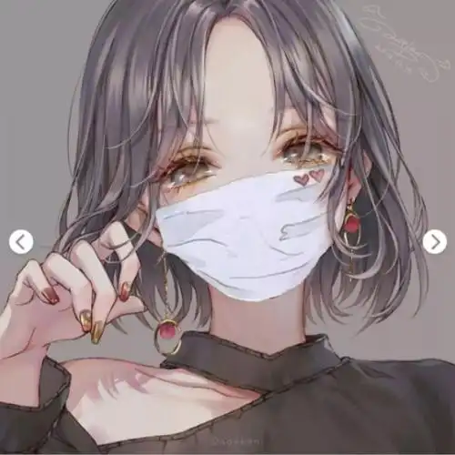 戴口罩可爱图片头像大全