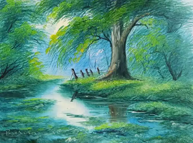 高清100幅风景画系列大自然的小美妙让人心旷神怡的