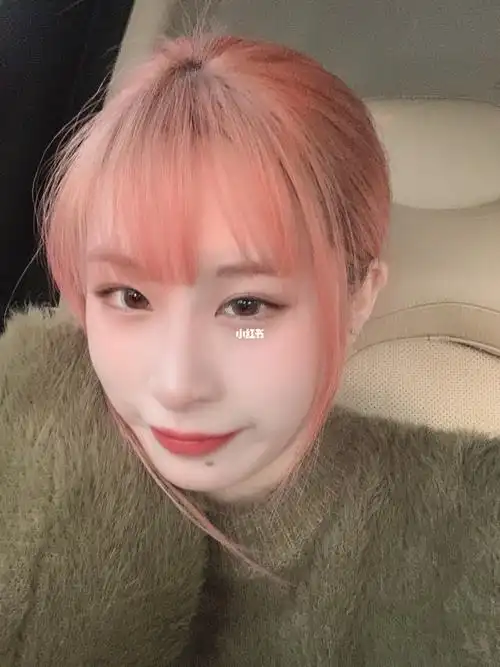 粉色头发掉色过程08